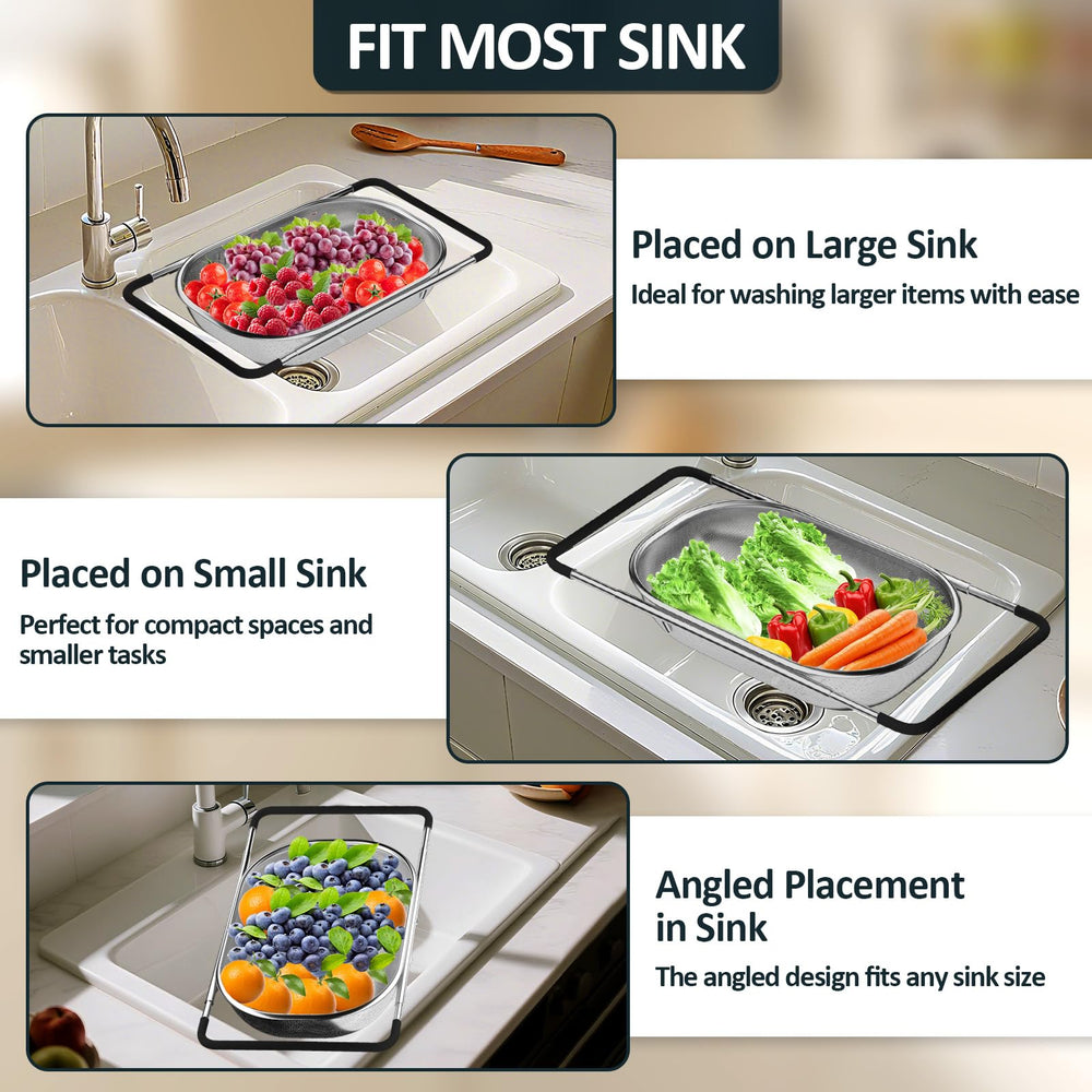 Balavina foldable legs countertop storage showing stable stand for fruit and produce