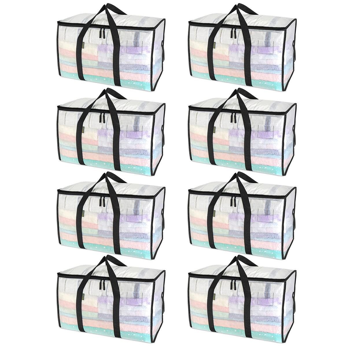 BALEINE front view showing clear 8-pack and large capacity ease