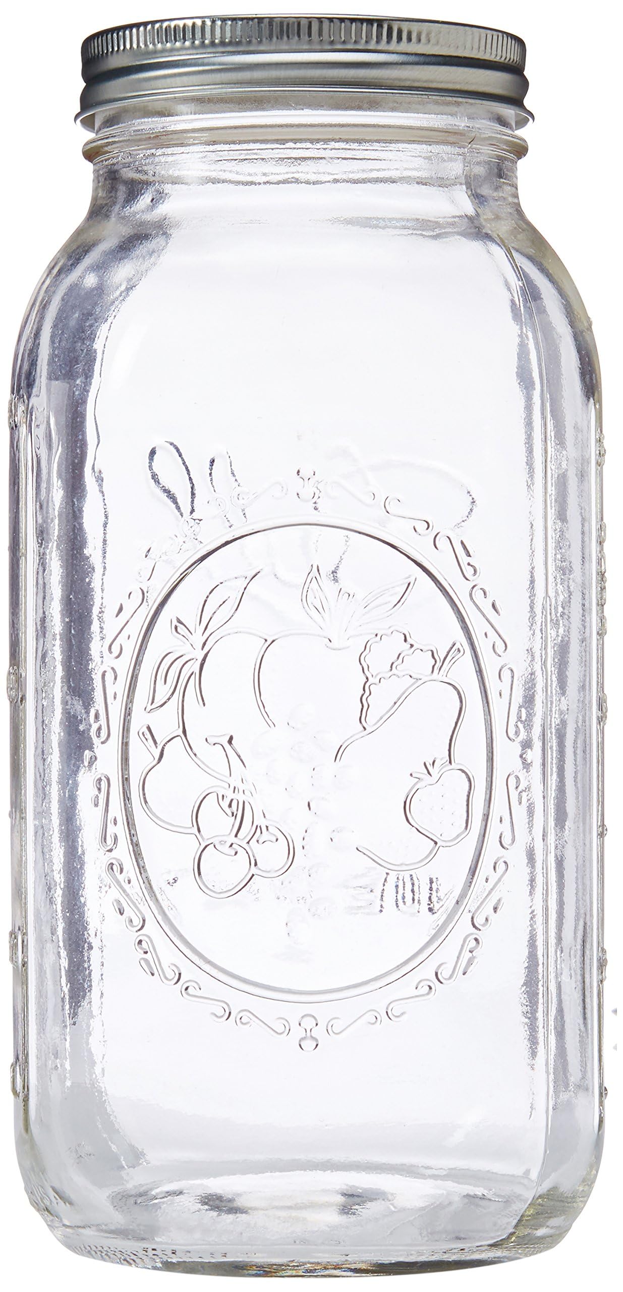Ball jar in freezer with label showing safe cold-storage organization benefits