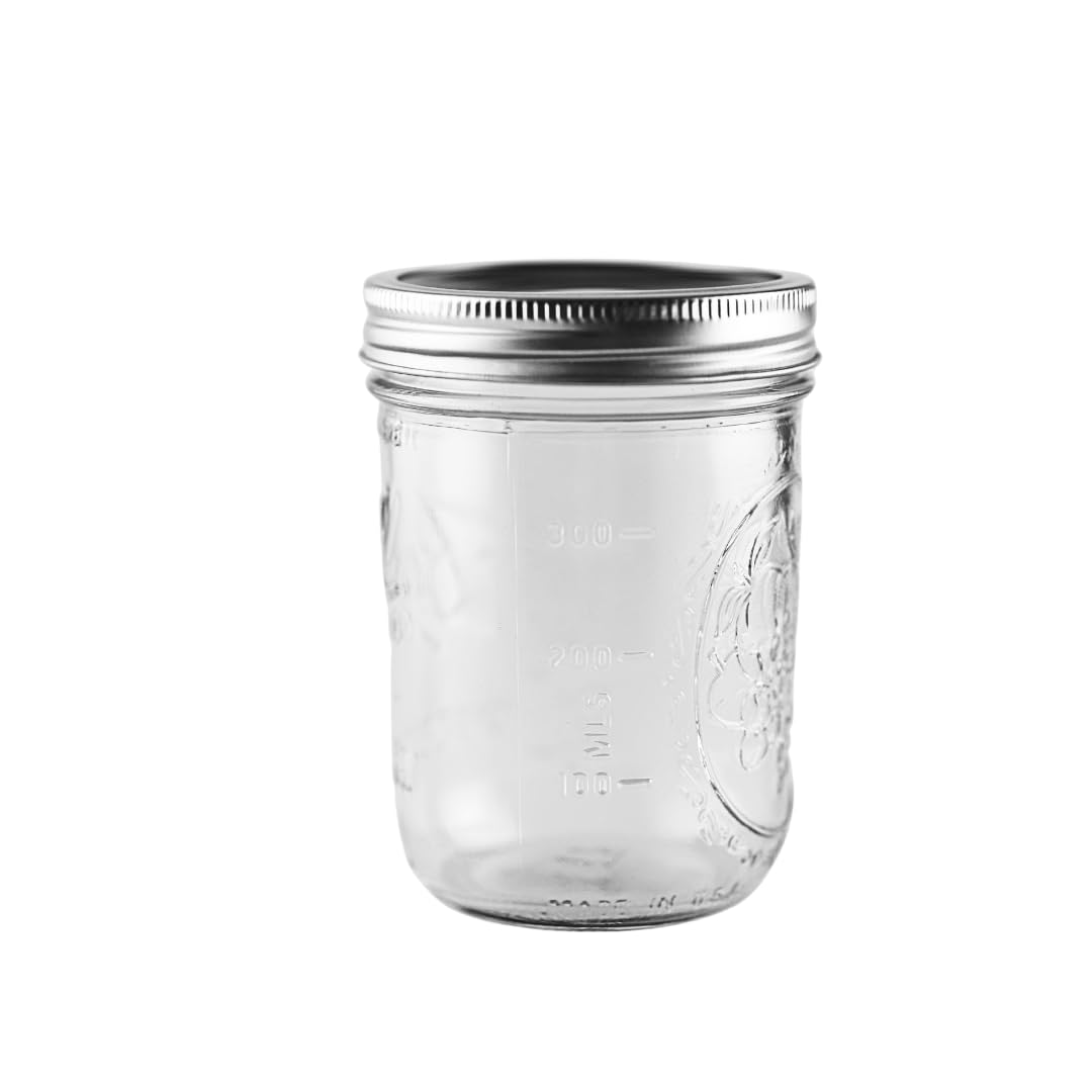 Ball jar in use with kombucha brewing showing airtight seal advantage