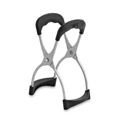 Ball jar lifter front view showing grip and ergonomic handles for safer jar lifting