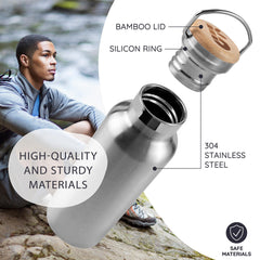 Bambaw wide mouth top view demonstrating easy ice insertion and effortless cleaning