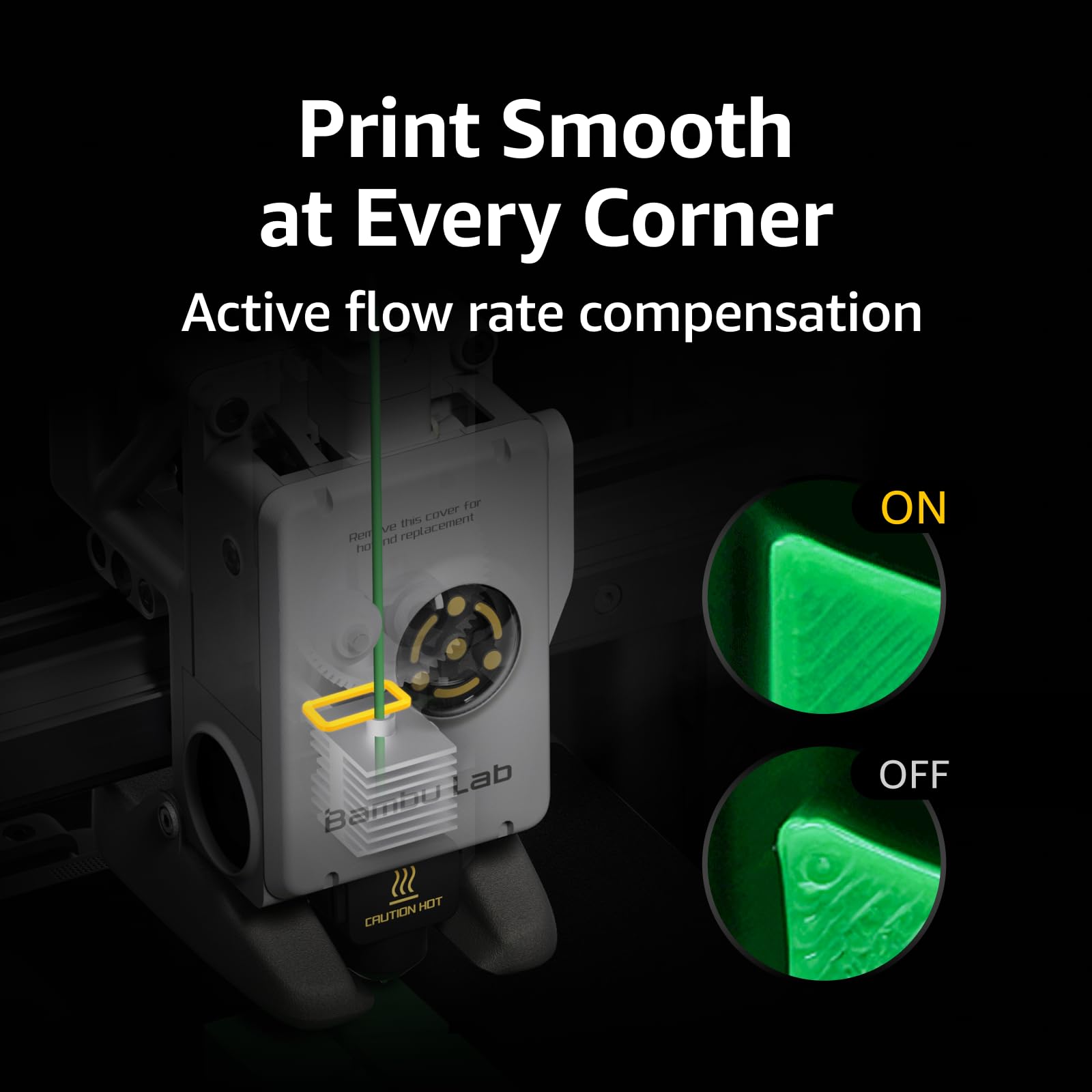 Bambu Lab AMS lite filament feeder detail enabling reliable multi-color prints