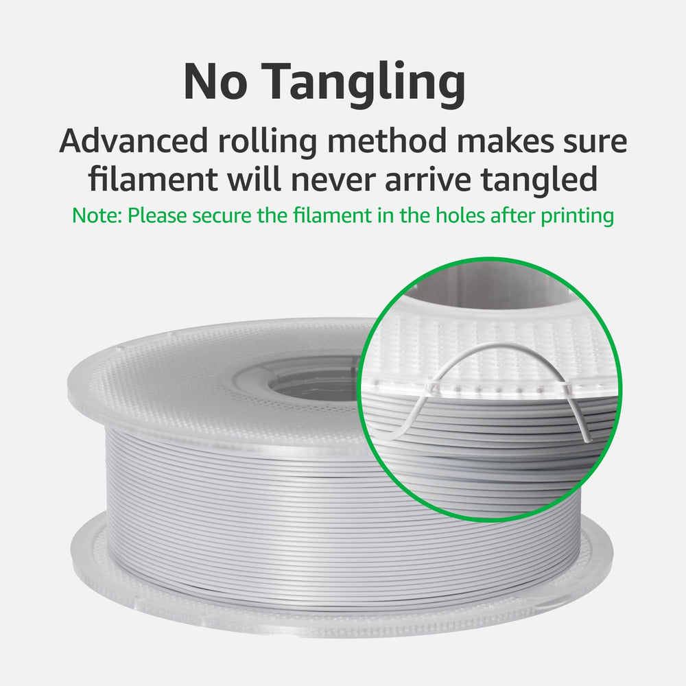Bambu Lab spool mounted in printer for fast automatic recognition workflow