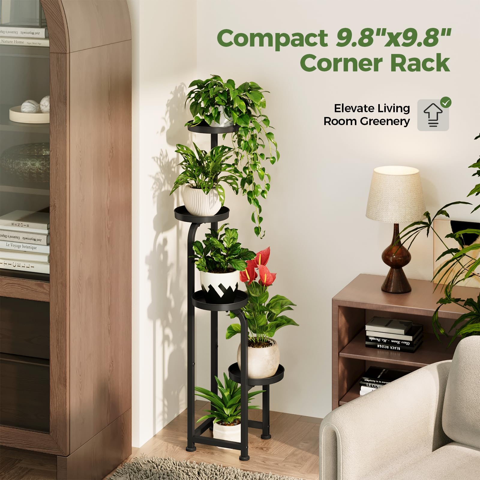 Bamworld adjustable feet detail showing level stability on uneven floors