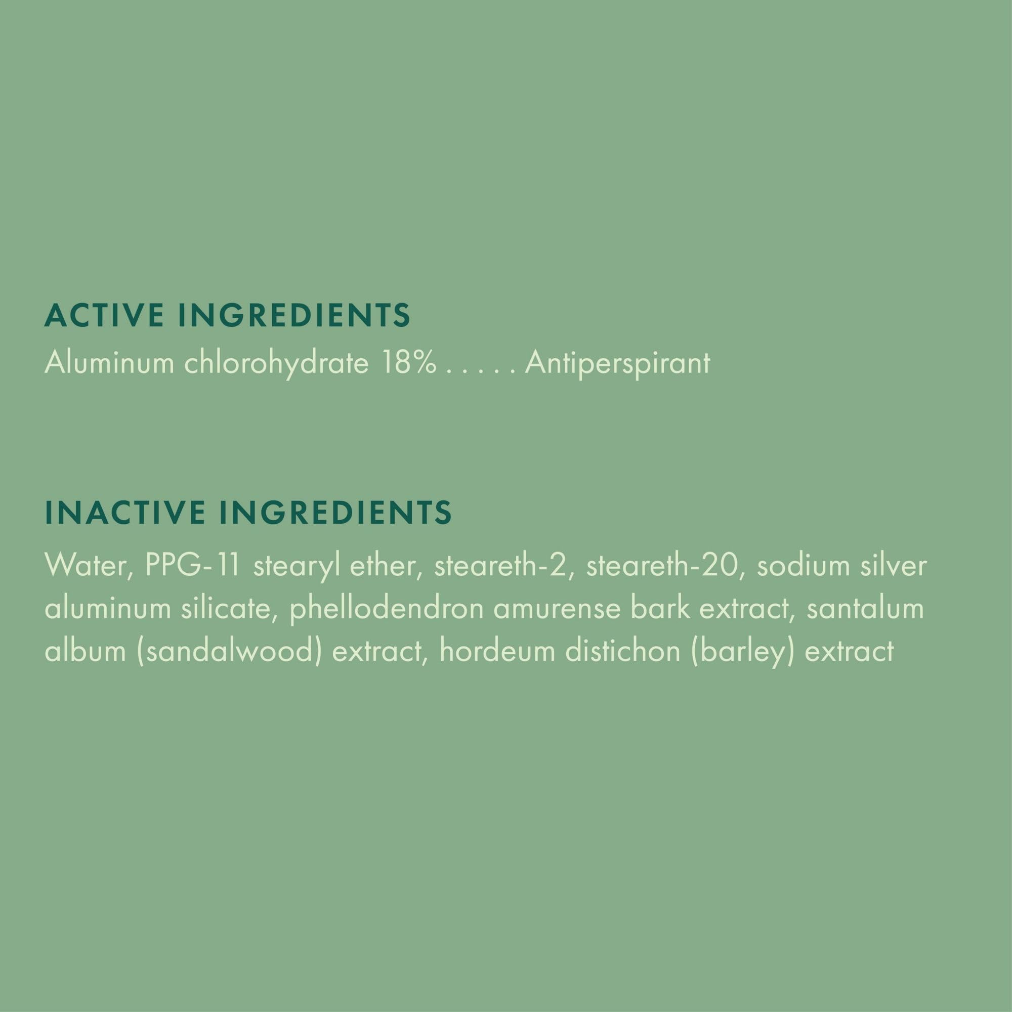 Ban deodorant label close-up showing cruelty-free and paraben-free promise