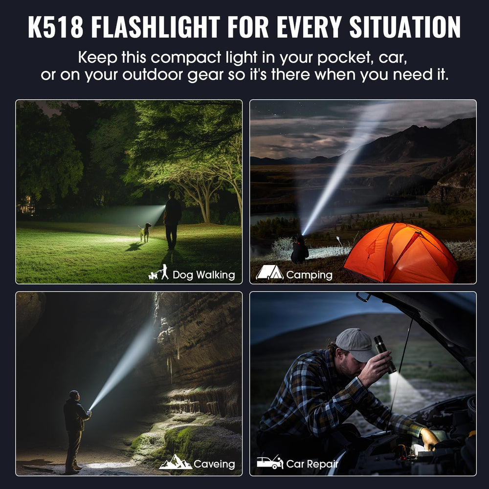 Banral K518 button and mode use showing easy control and memory benefit
