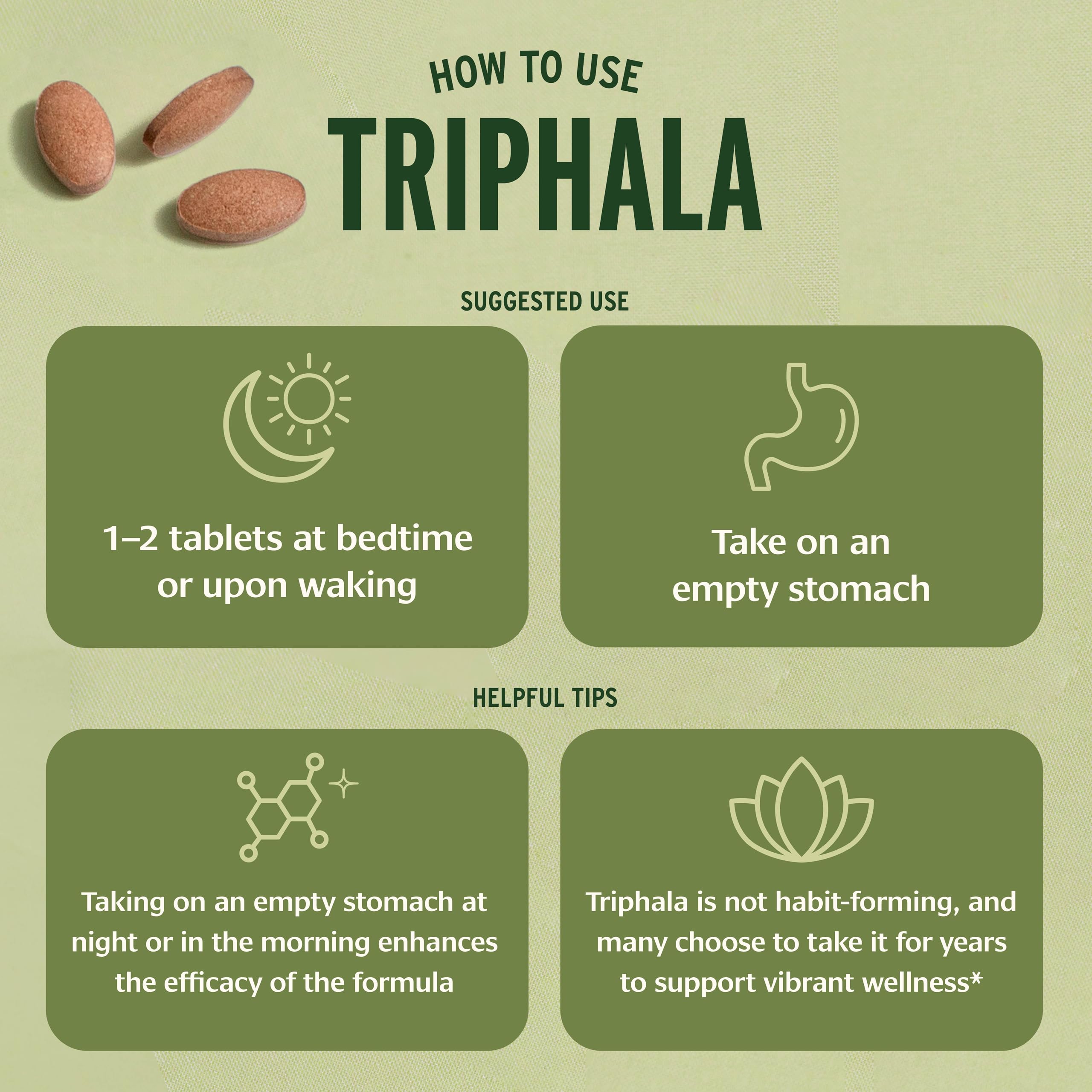 Banyan Botanicals three fruits Amla Haritaki Bibhitaki displayed for clarity