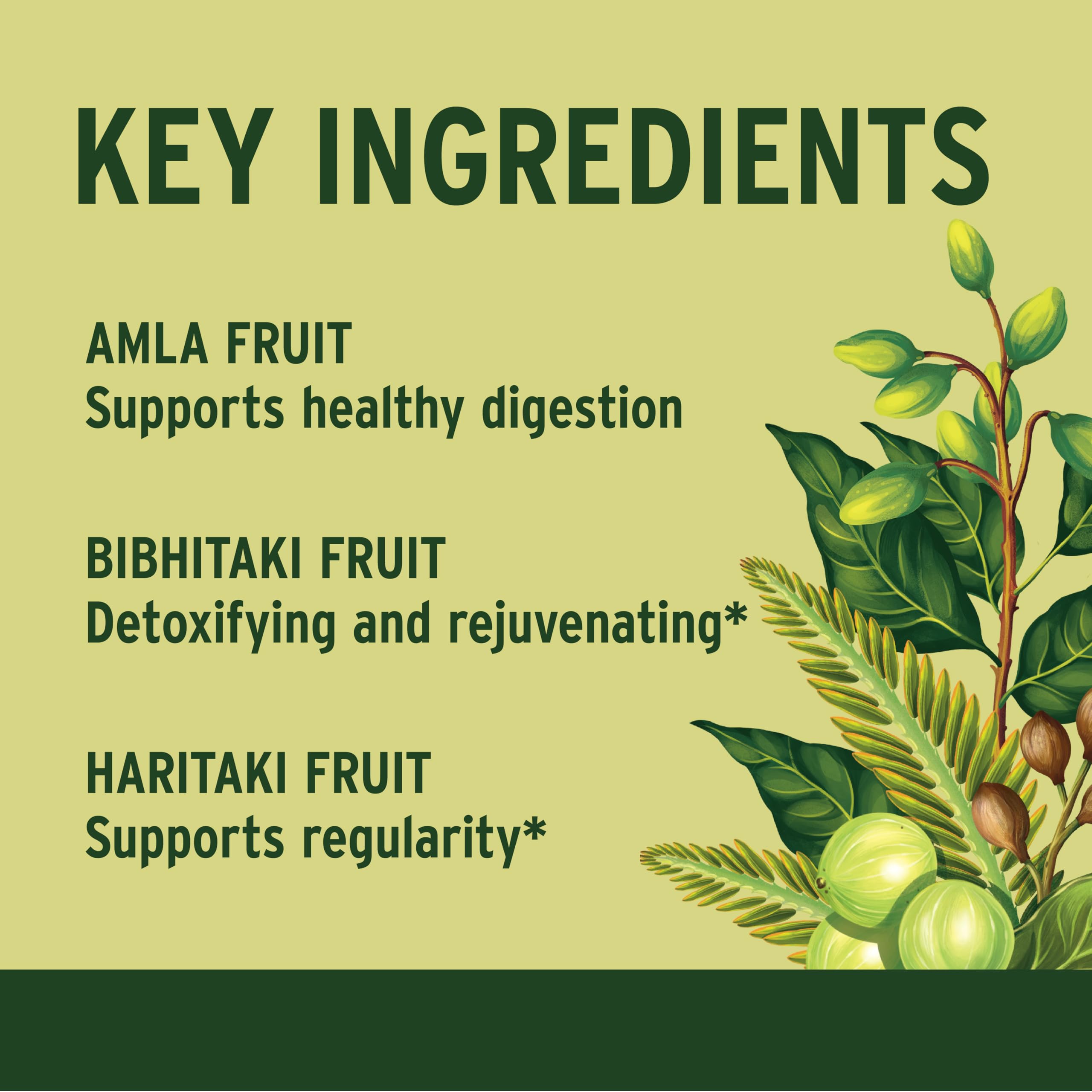 Banyan Botanicals label close-up with USDA Organic and third-party seals