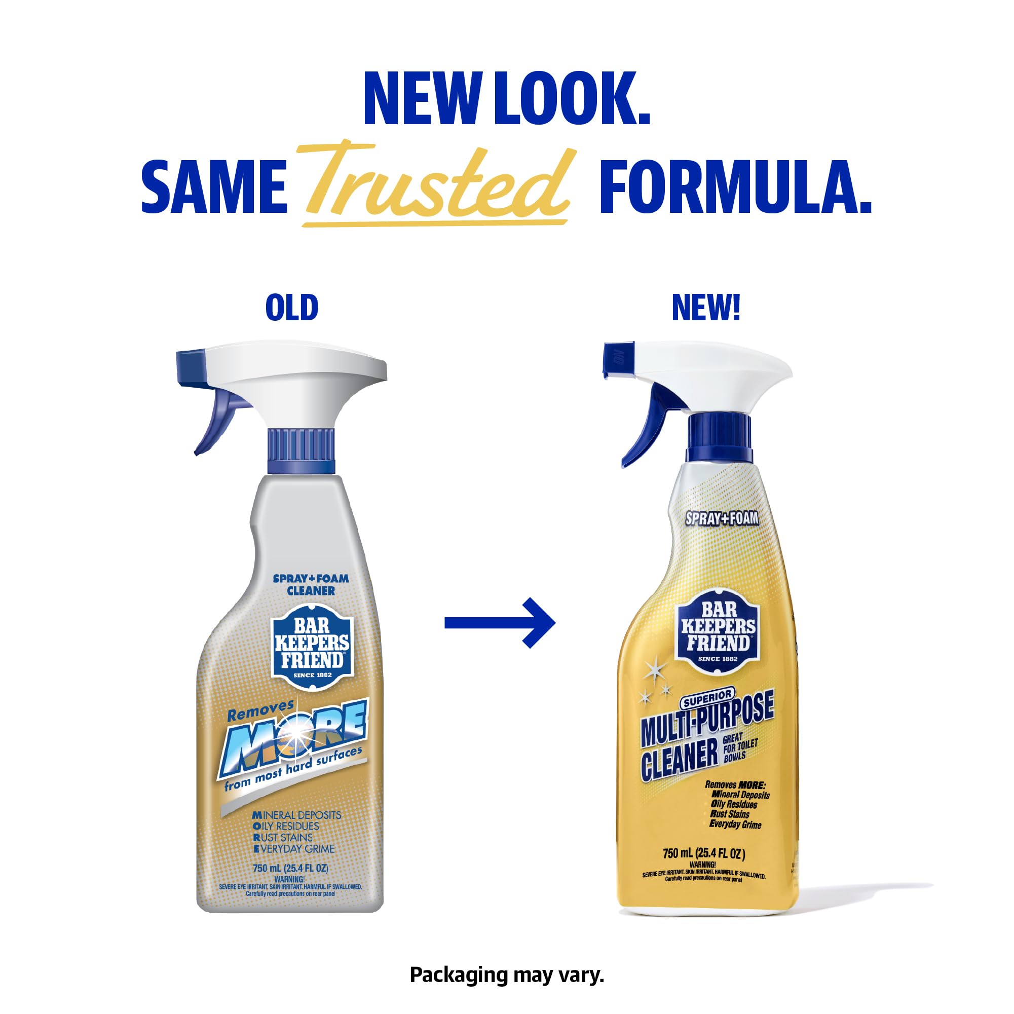 Bar Keepers Friend soft cleanser close-up texture showing cling and stain lifting
