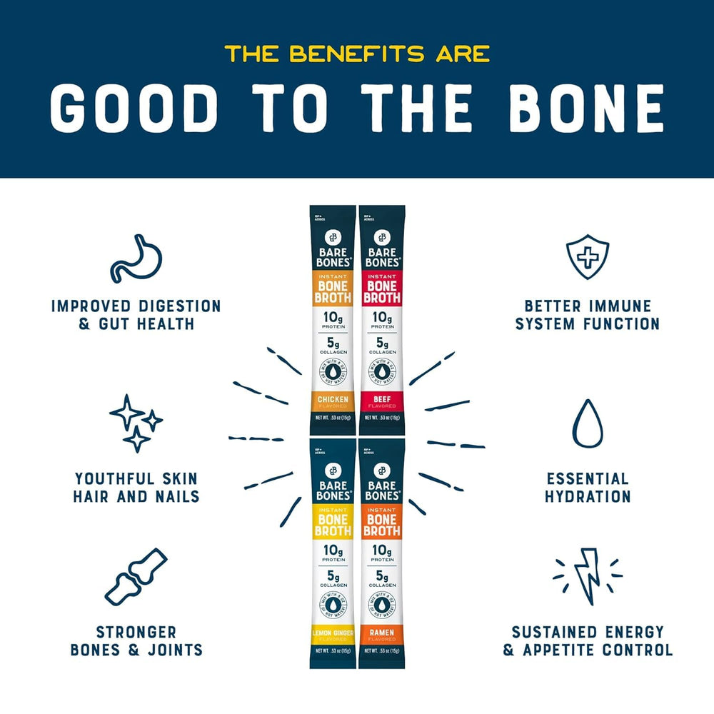Bare Bones packet being opened demonstrates quick rip-and-mix convenience