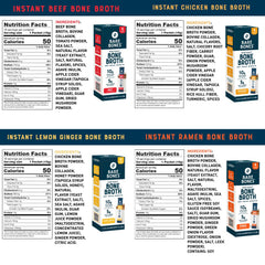 Bare Bones powder texture close-up highlights real broth flavor and easy mixing