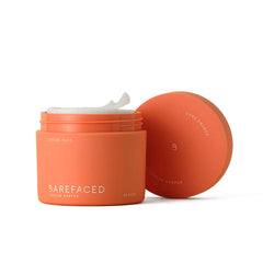 Barefaced front packaging showing 60 pads and benefits