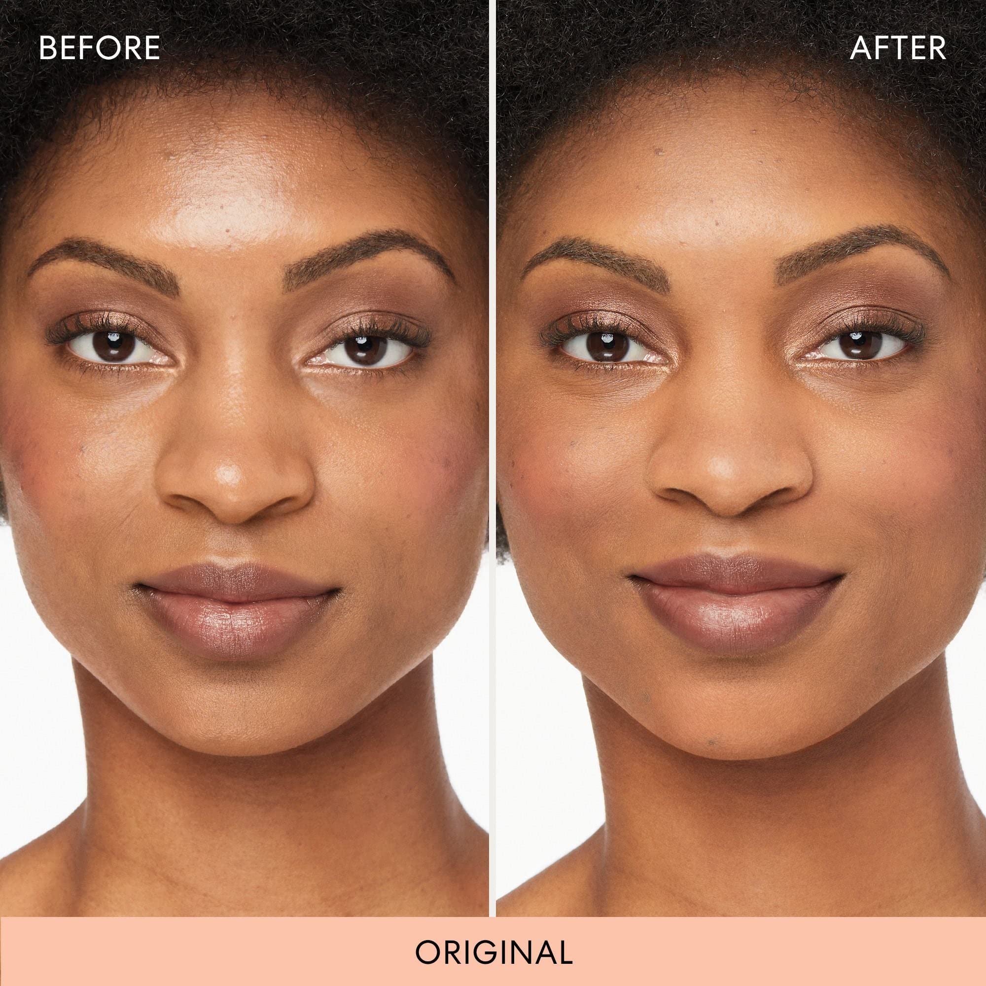 bareMinerals label close-up highlighting vegan and cruelty-free formulas benefit