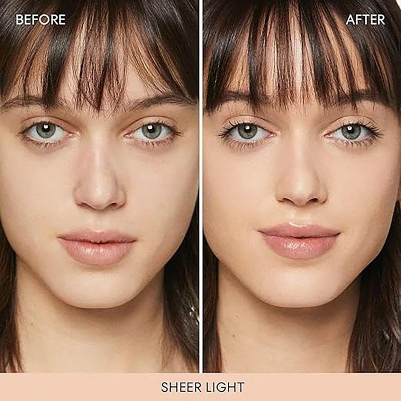 bareMinerals open compact with included puff for precise touch-up benefit