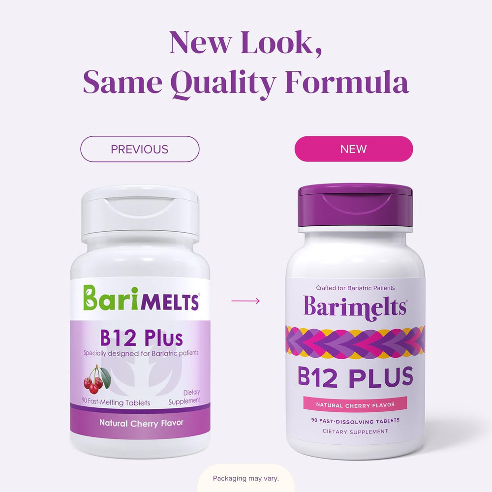 BariMelts tablet beside a coin to illustrate compact size and easy portability