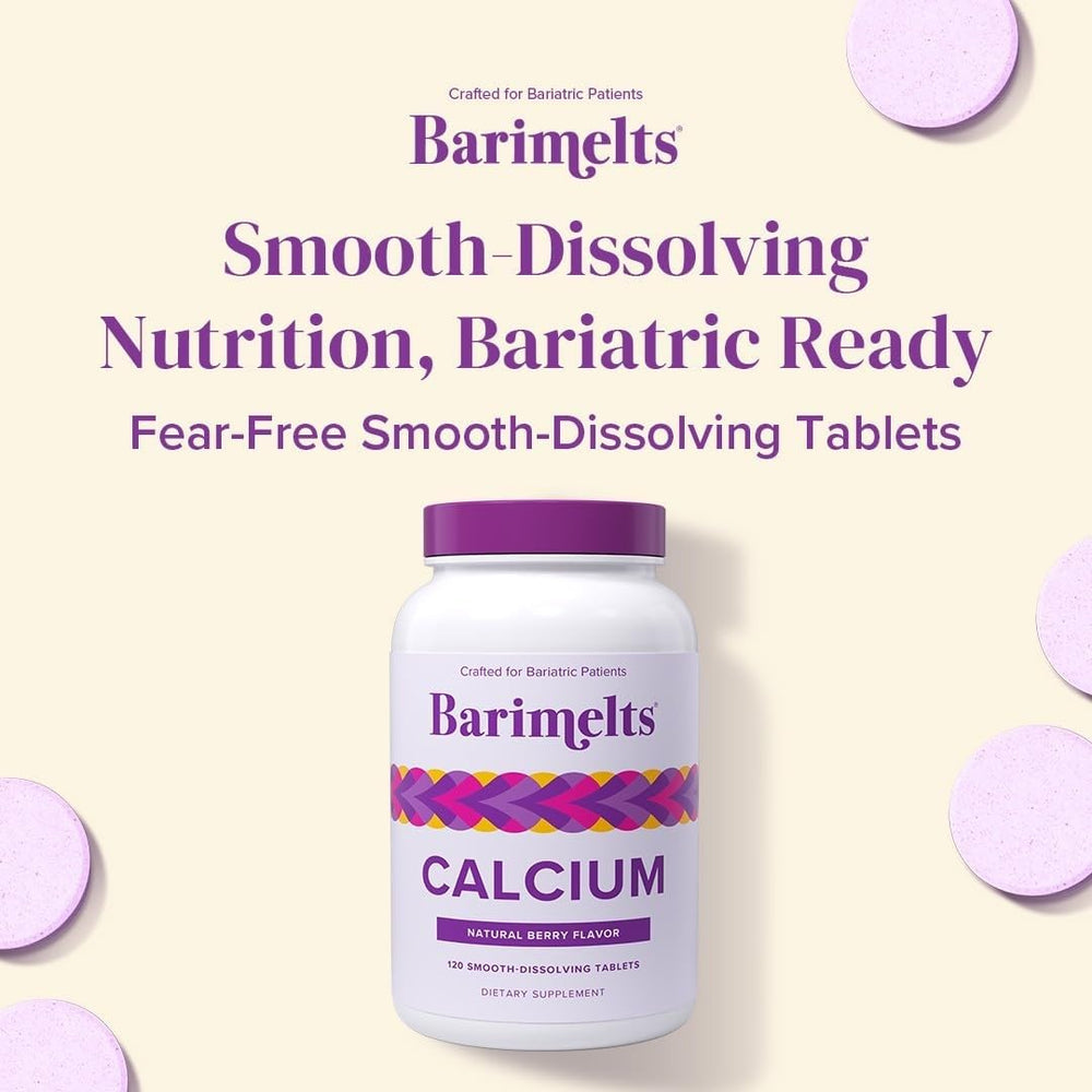 Open BariMelts bottle with tablets visible for simple one-month supply