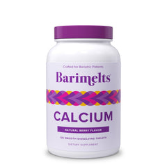 BariMelts front packaging showing berry-flavored calcium for easy daily intake