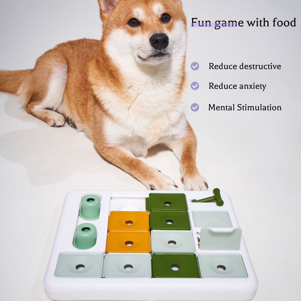 Barkwhiz anti-slip pads showcased keeping puzzle steady for focused play
