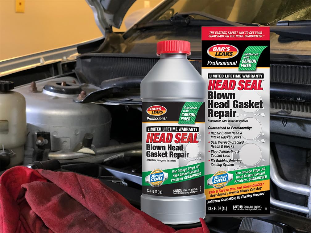 Bar's Leaks instruction sheet detail showing clear steps for safe application benefit