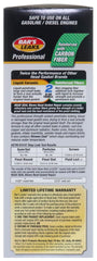 Bar's Leaks label close-up highlighting directions and compatibility benefit