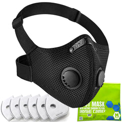 BASE CAMP M PRO front view showing secure seal and comfortable fit