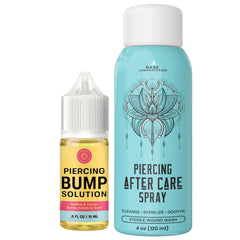 BASE LABORATORIES front packaging showing both aftercare products and benefit of complete routine
