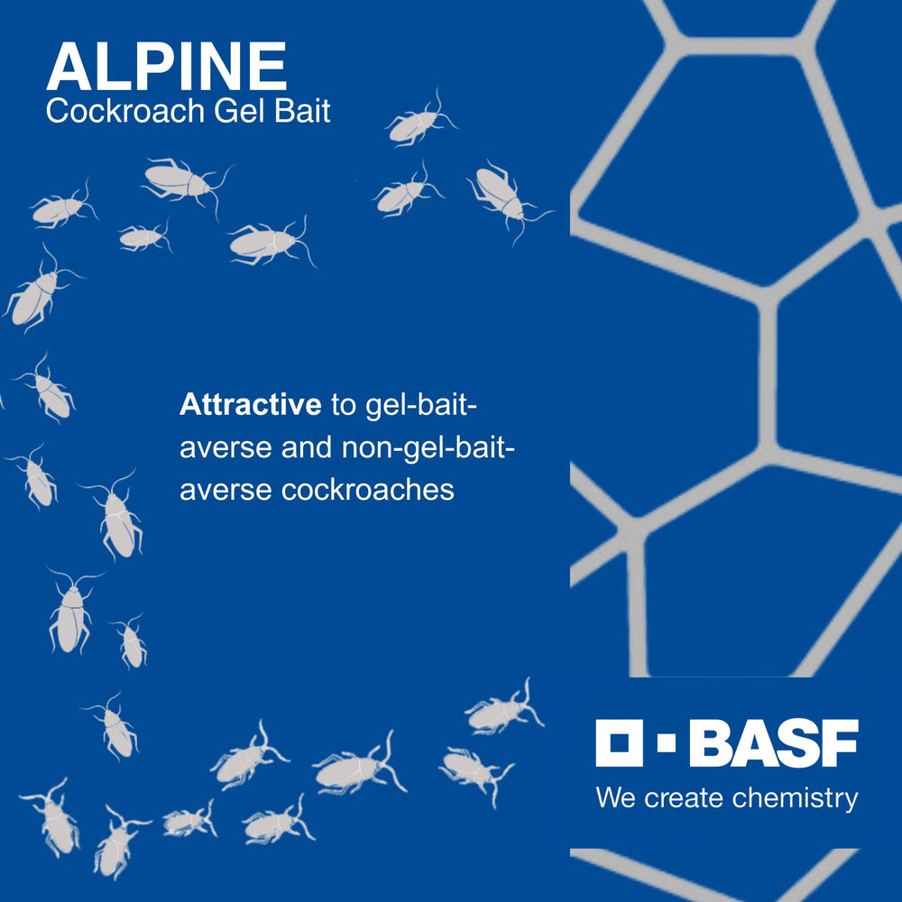 BASF Alpine Rotation 2 being applied under a kitchen cabinet for targeted control