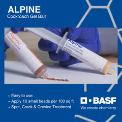BASF Alpine Rotation 2 syringe applicator close-up for precise placement