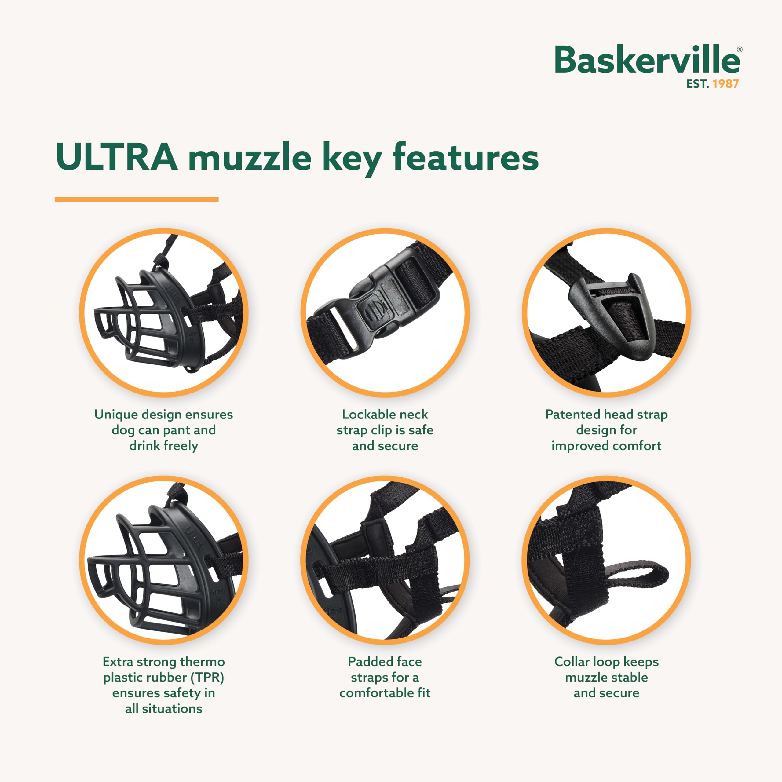 Baskerville ULTRA side profile highlighting shape and nose clearance for comfort