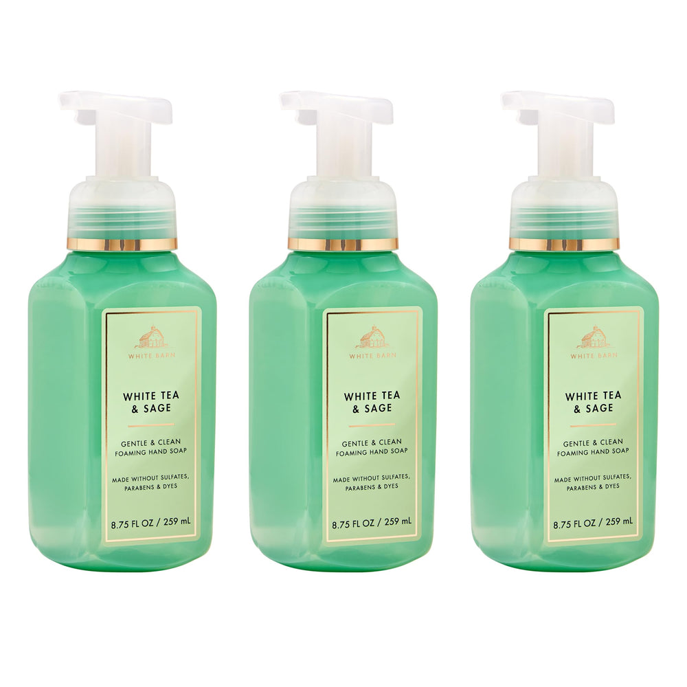 Bath & Body Works front packaging showing three bottles and fresh scent benefit