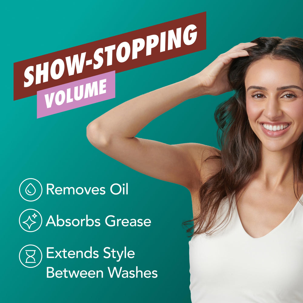 Batiste label close-up highlighting rice starch and clean-ingredient benefits