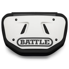 Battle back plate foam interior closeup showing comfort and shock absorption