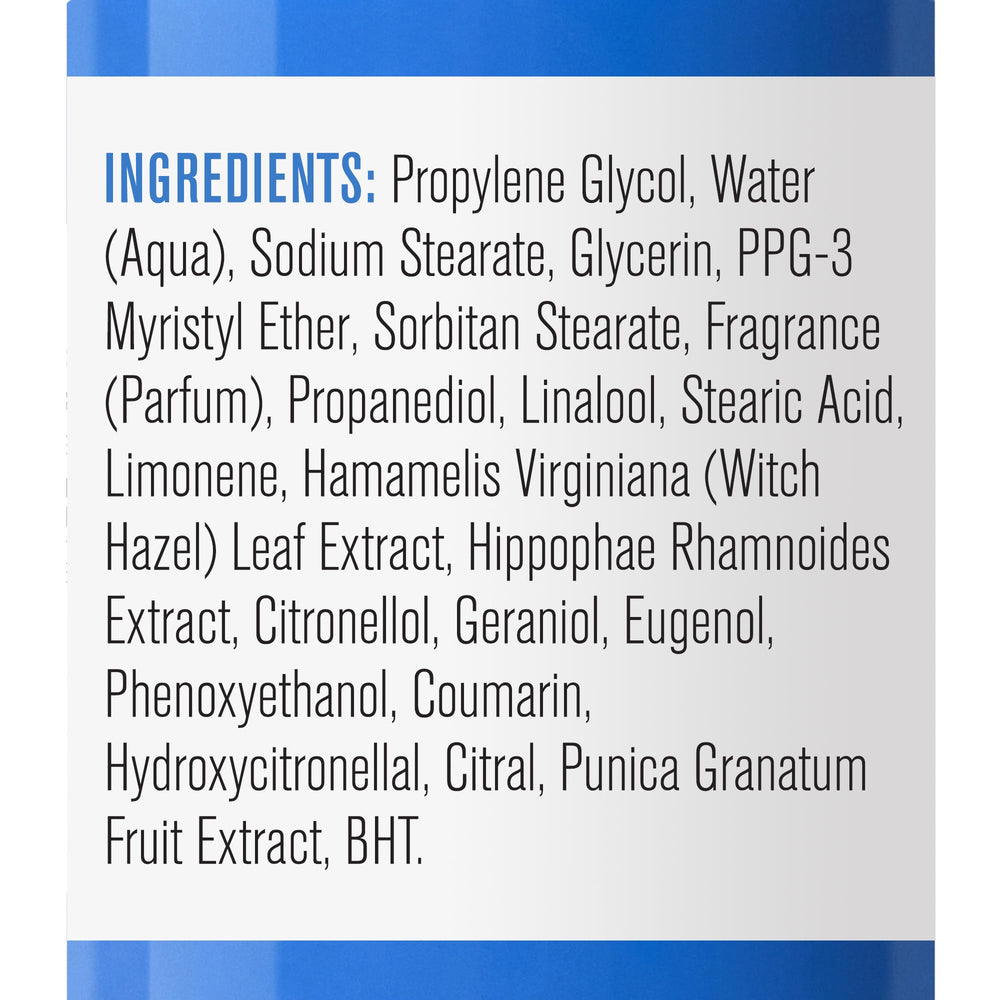 Baxter of California product with citrus and herbs illustrating fresh scent benefit