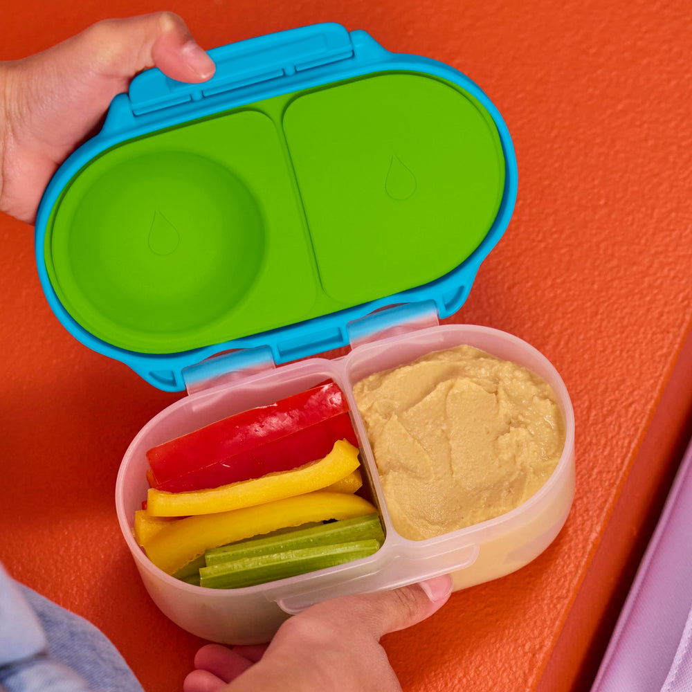 b.box large grip clips shown being opened by a small child for independence