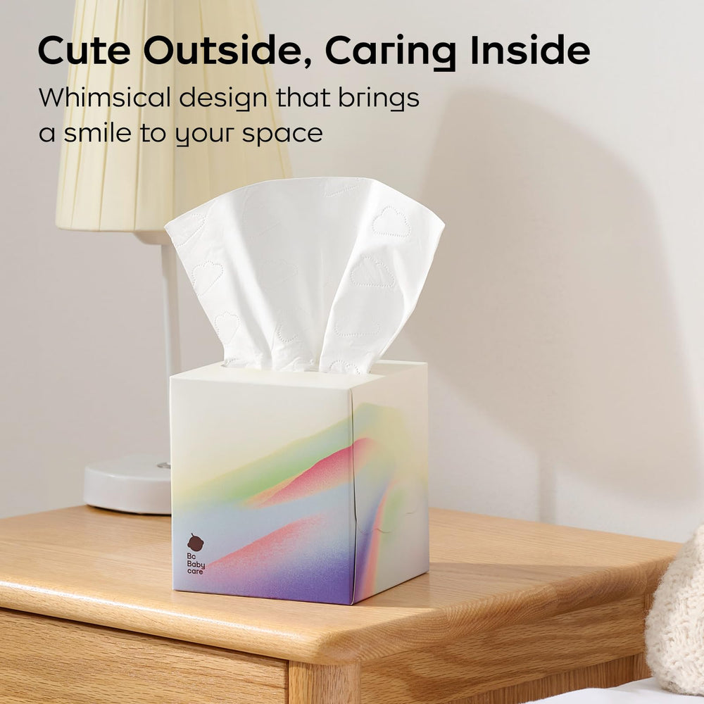 bc babycare open box on nursery counter for easy parenting access