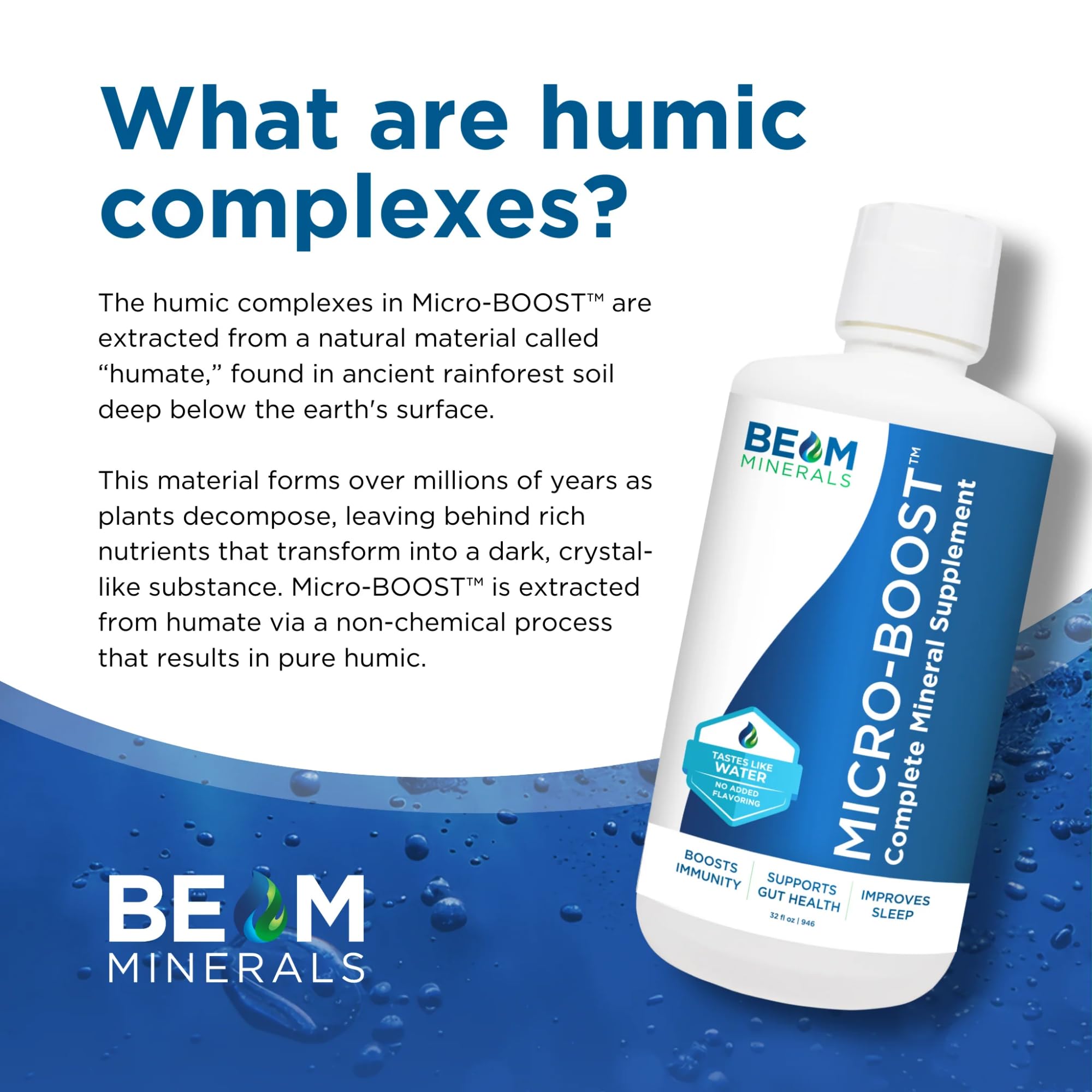 BEAM Minerals Electrolyze bottle detail emphasizing electrolyte balance