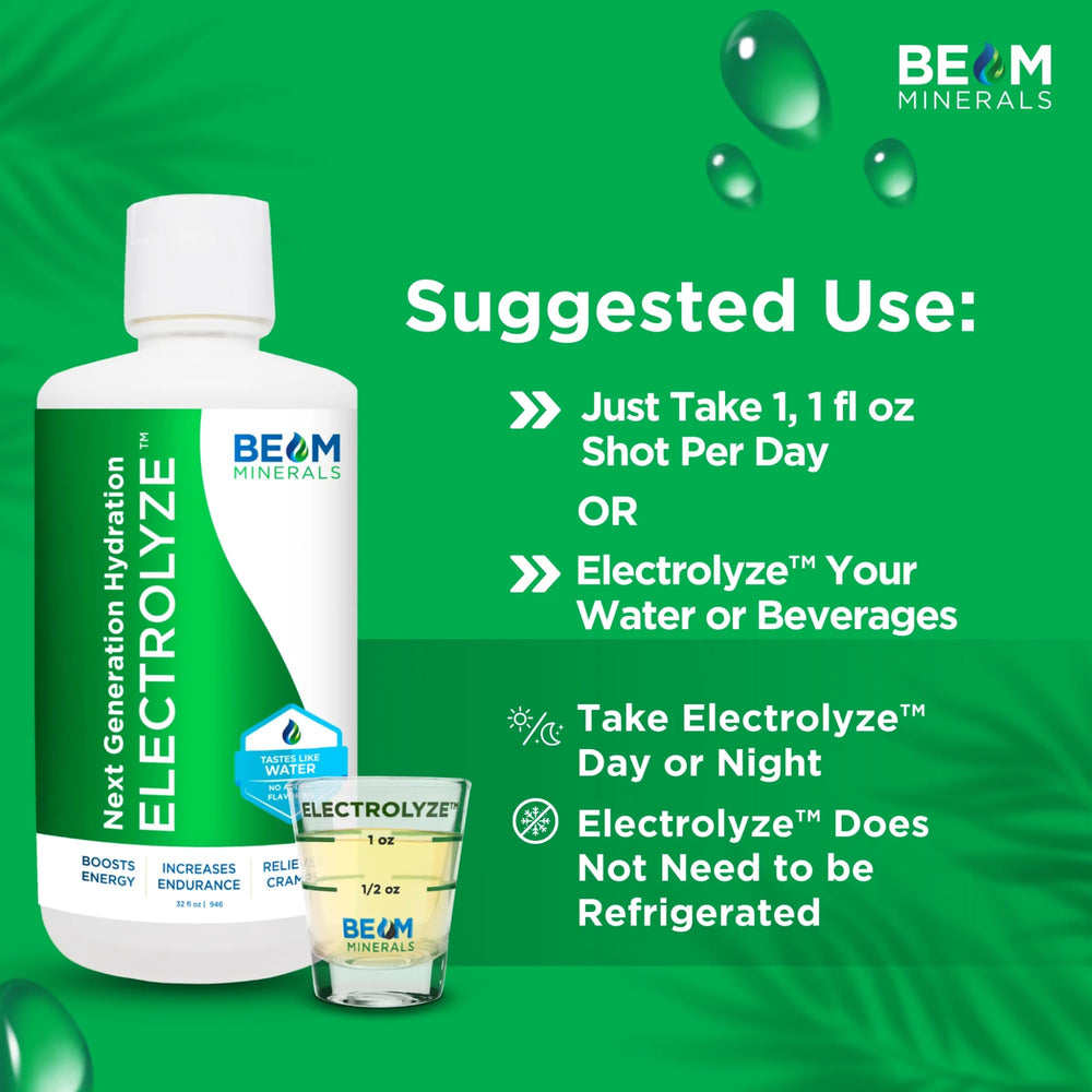 BEAM Minerals serving mixed with coffee showing versatile beverage use