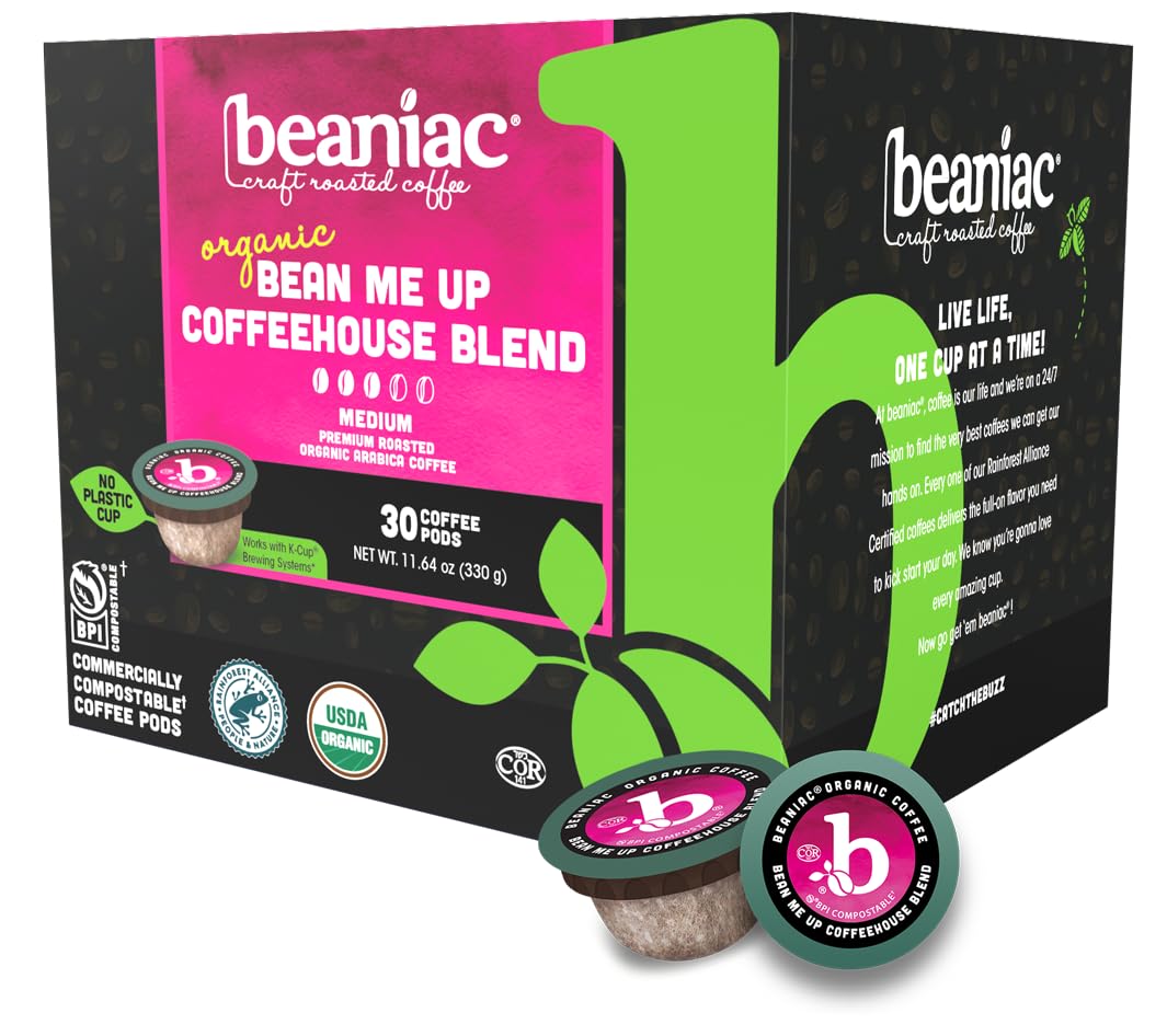 beaniac front packaging showing 30-count box and benefits