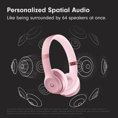 Beats Solo 4 UltraPlush ear cushion closeup showing soft comfort and durability