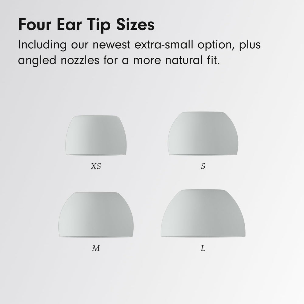 Beats Solo Buds microphone detail highlighting call clarity and noise-learning algorithm