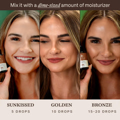 Beauty by Earth application on hand demonstrating even, streak-free finish