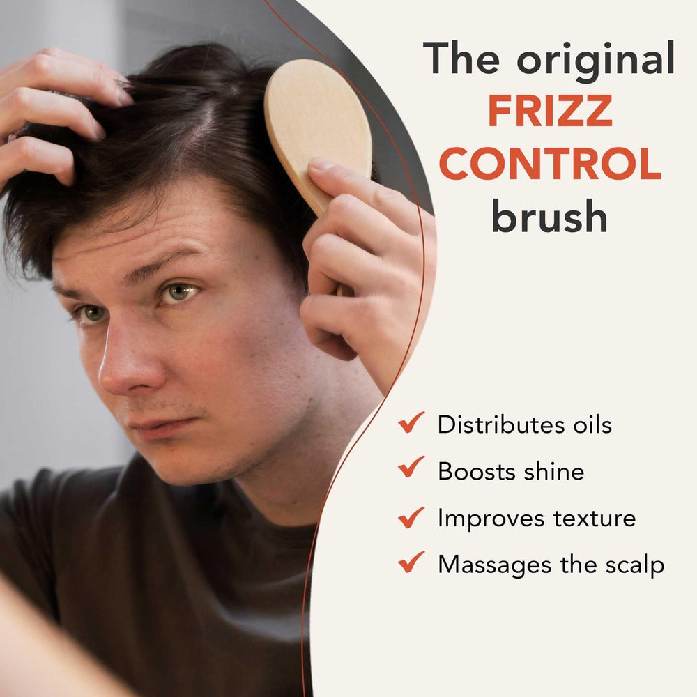 Beauty by Earth bamboo handle detail highlighting sustainable, comfortable grip