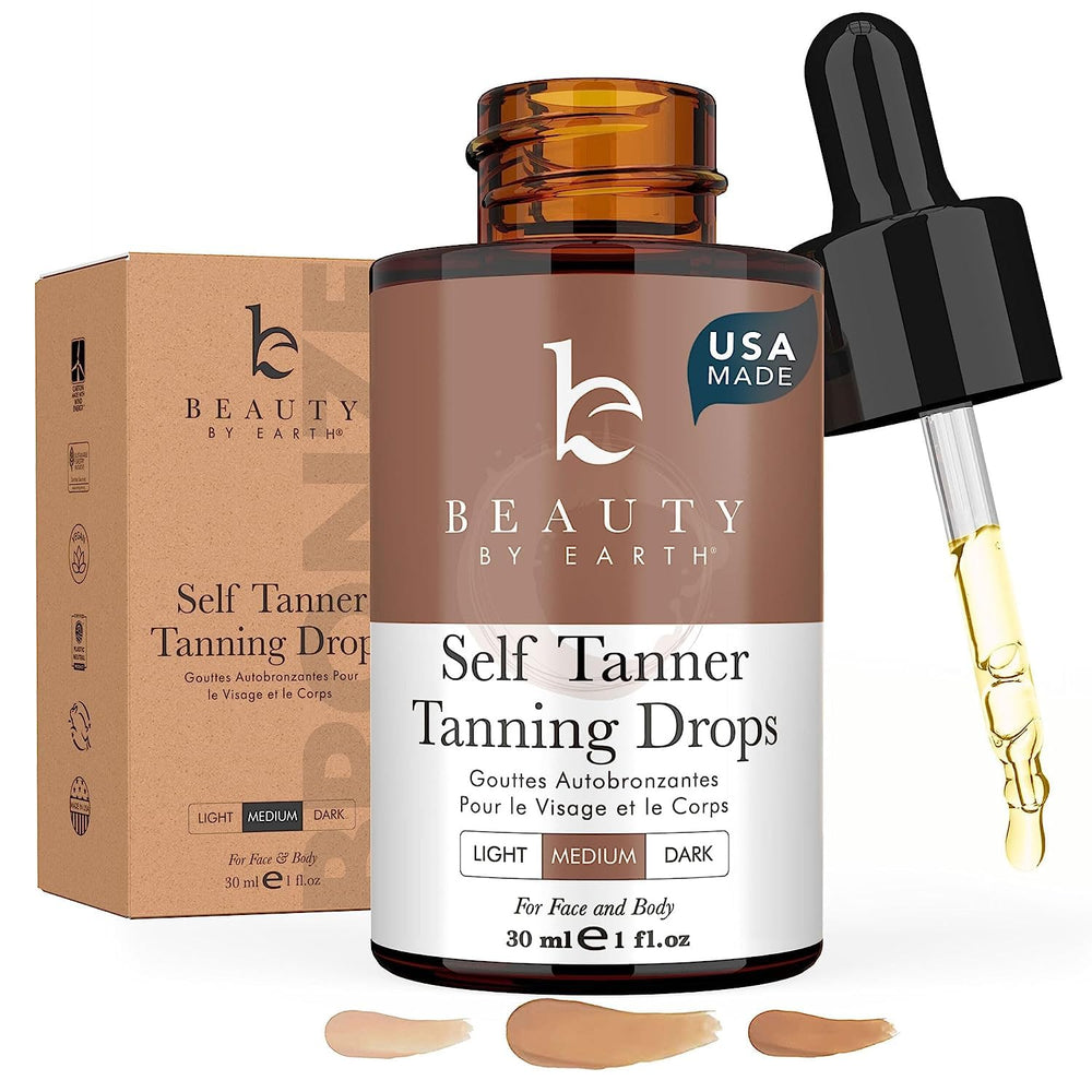 Beauty by Earth front bottle showing product and clean packaging benefit