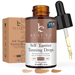 Beauty by Earth front bottle showing product and clean packaging benefit