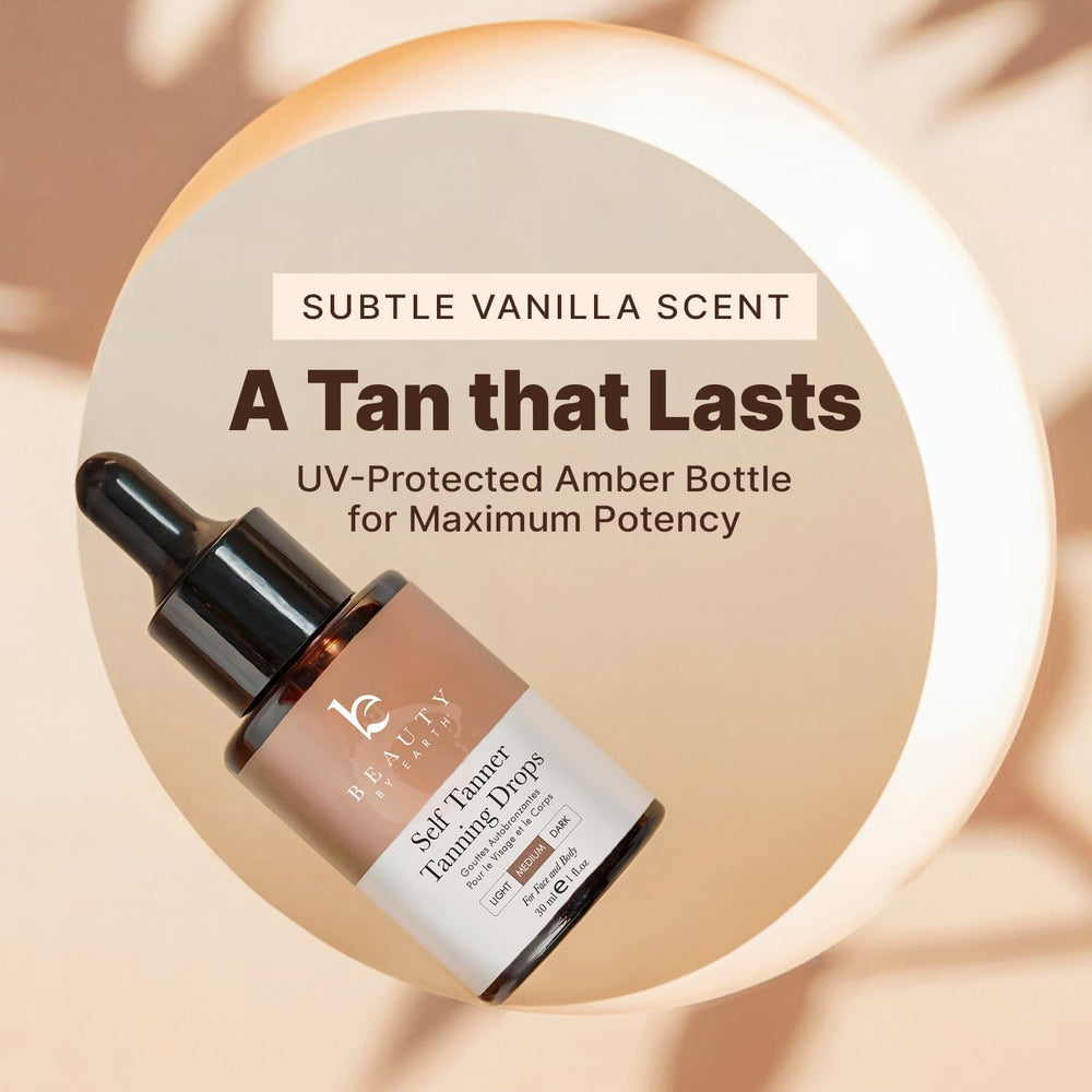 Beauty by Earth label close-up listing natural ingredients for transparency