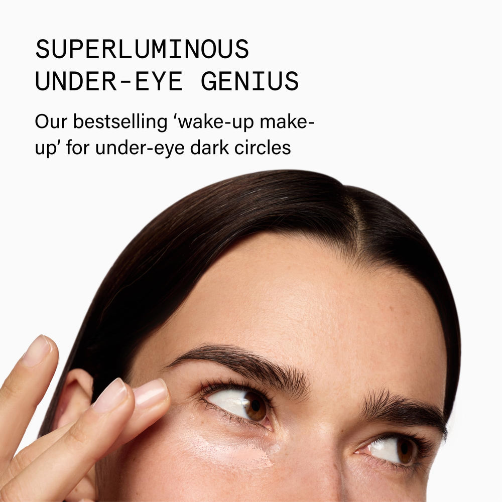 Beauty Pie applicator tip close-up for precise under-eye placement and control
