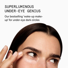 Beauty Pie applicator tip close-up for precise under-eye placement and control