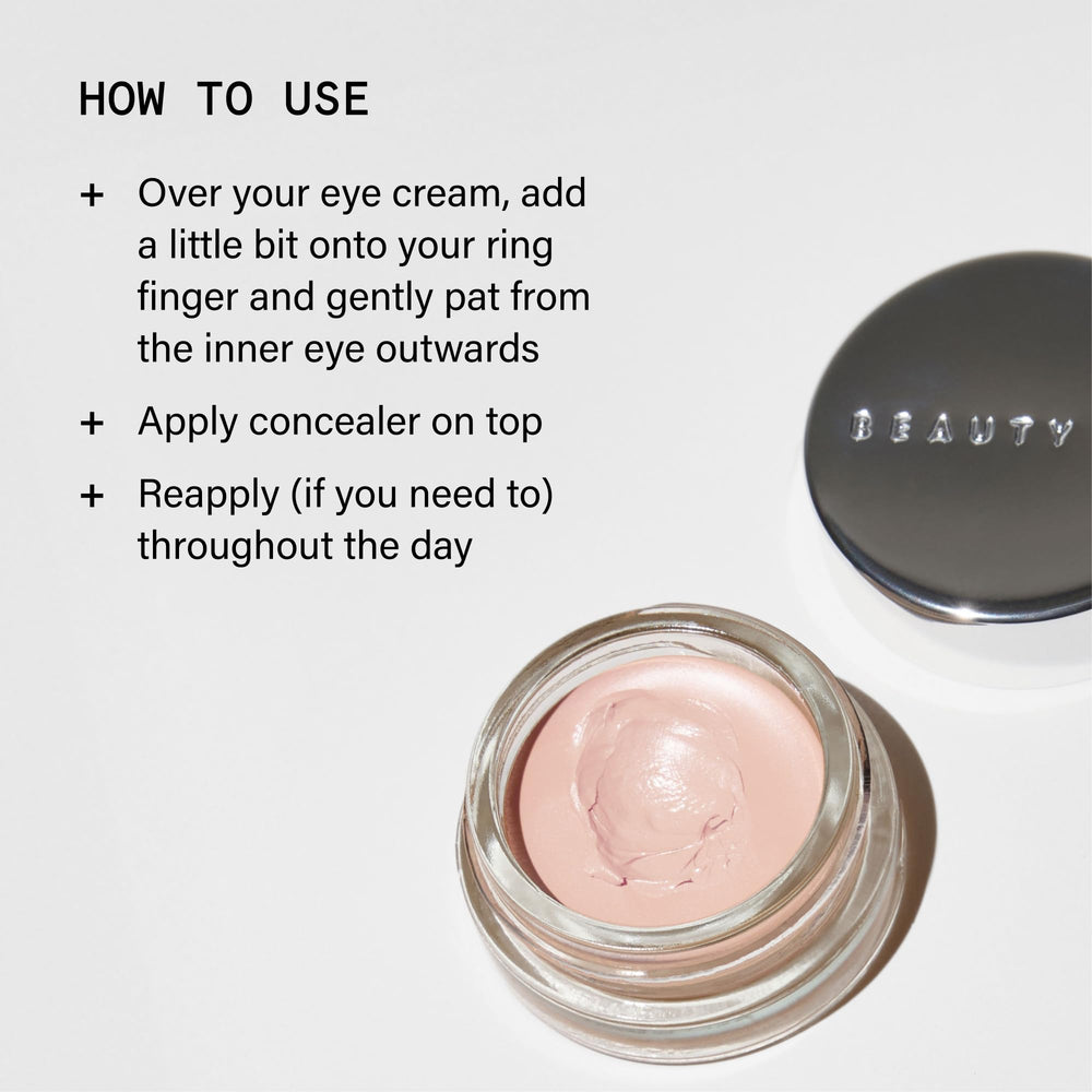 Beauty Pie next to coin to show 4ml size and travel-friendly convenience