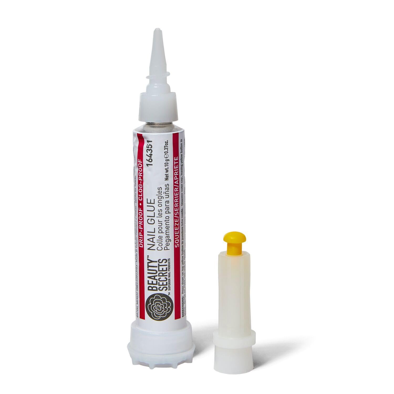 Beauty Secrets applicator close-up demonstrating clog-proof design